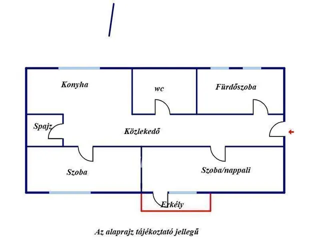 Eladó lakás Miskolc, Szentpéteri kapu 55 nm