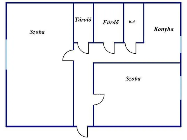 Eladó lakás Miskolc 51 nm