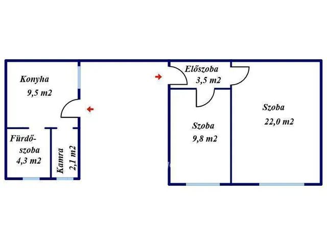 Eladó ház Miskolc 51 nm