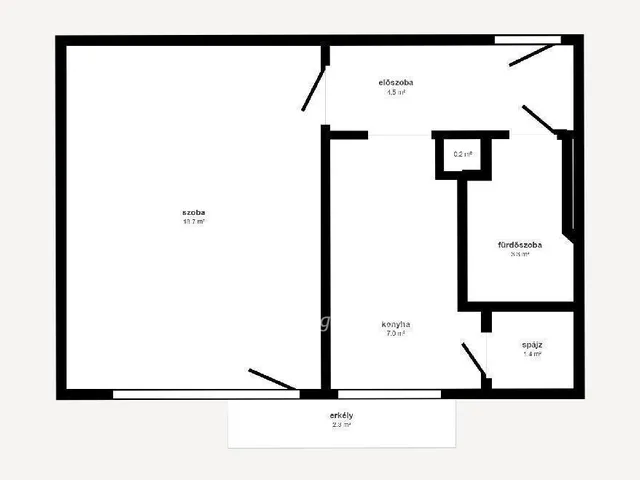 Eladó lakás Miskolc 34 nm