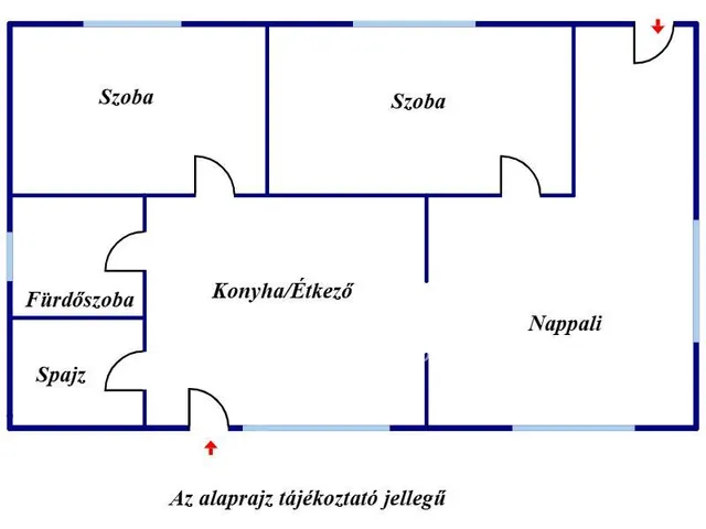 Eladó ház Emőd 75 nm
