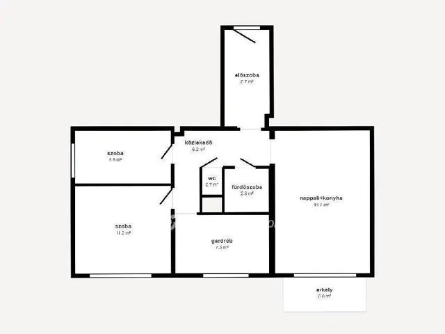 Eladó lakás Miskolc 63 nm