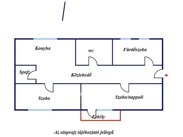 Eladó lakás Miskolc, Szentpéteri kapu 55 nm
