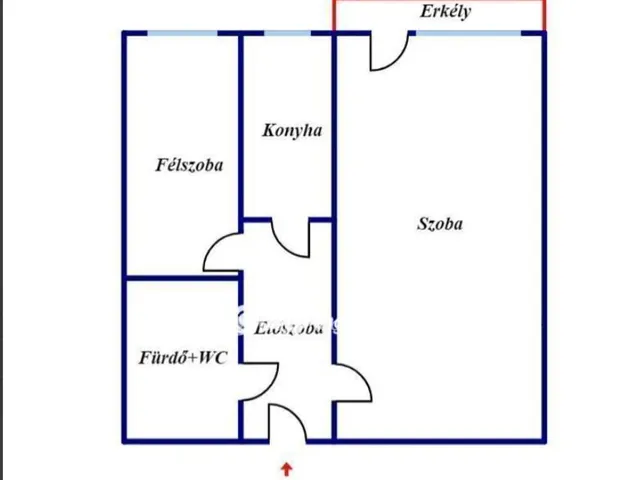 Eladó lakás Miskolc 37 nm
