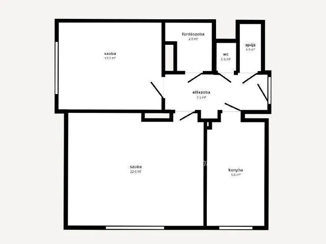 Eladó lakás Tiszaújváros 55 nm