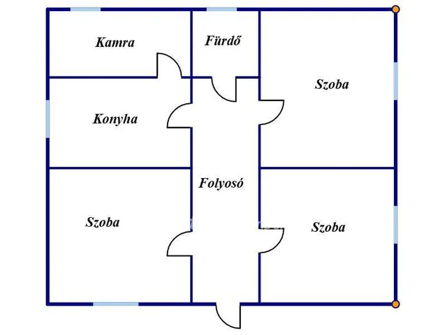 Eladó ház Kazincbarcika 100 nm