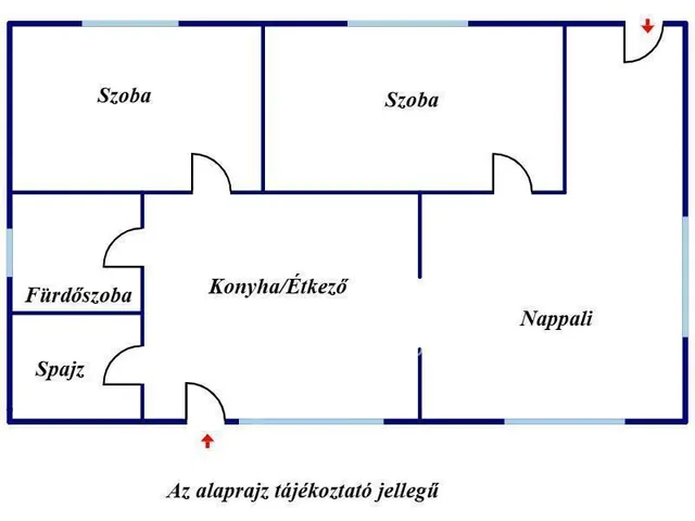 Eladó ház Emőd 75 nm