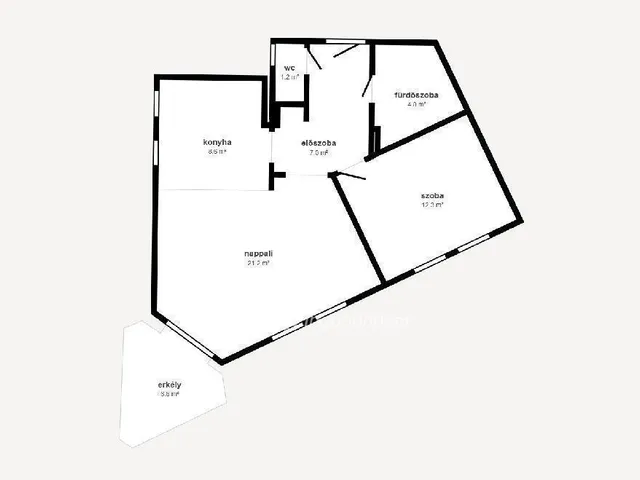 Eladó lakás Miskolc 59 nm