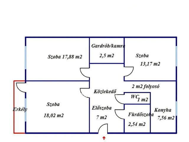 Eladó lakás Miskolc 73 nm