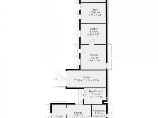 Eladó ház Bogács 76 nm