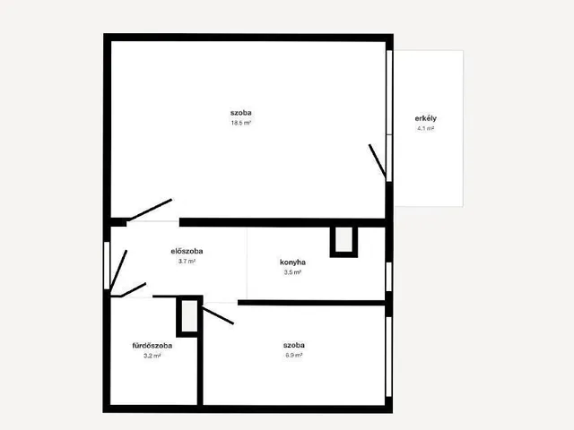 Eladó lakás Miskolc 37 nm
