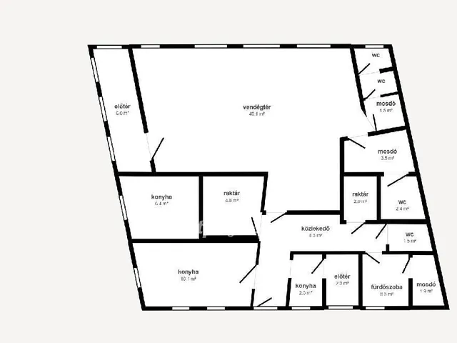 Eladó kereskedelmi és ipari ingatlan Miskolc 385 nm