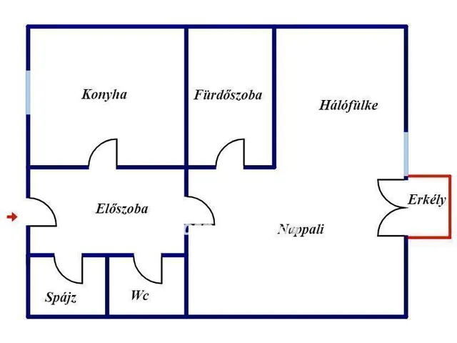 Eladó lakás Miskolc 38 nm
