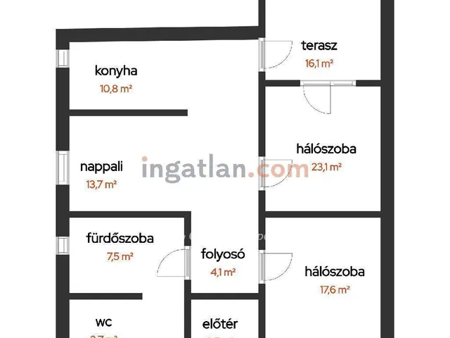 Eladó ház Kistokaj 90 nm