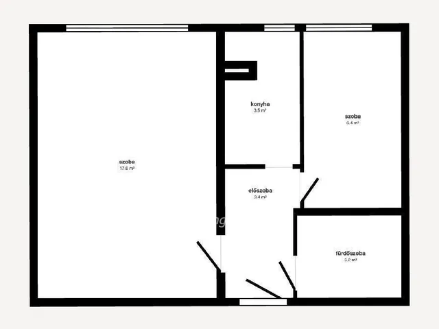 Eladó lakás Miskolc, Szentpéteri kapu 35 nm