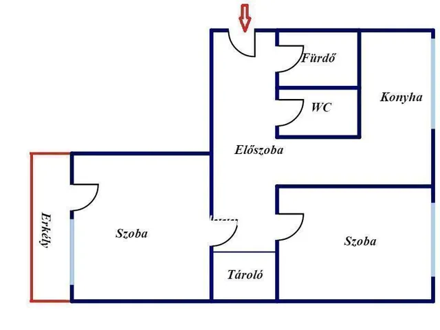 Eladó lakás Miskolc 55 nm