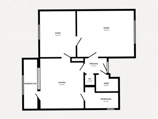 Eladó lakás Edelény 72 nm