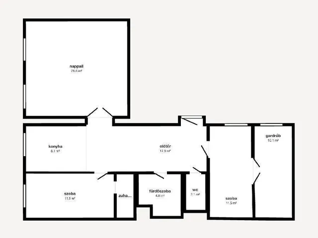 Eladó lakás Miskolc 94 nm