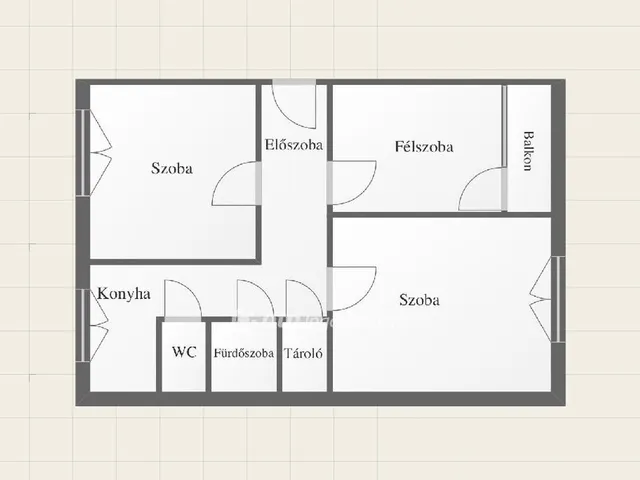 Eladó lakás Miskolc 63 nm