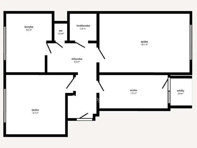 Eladó lakás Miskolc, Győri kapu 61 nm