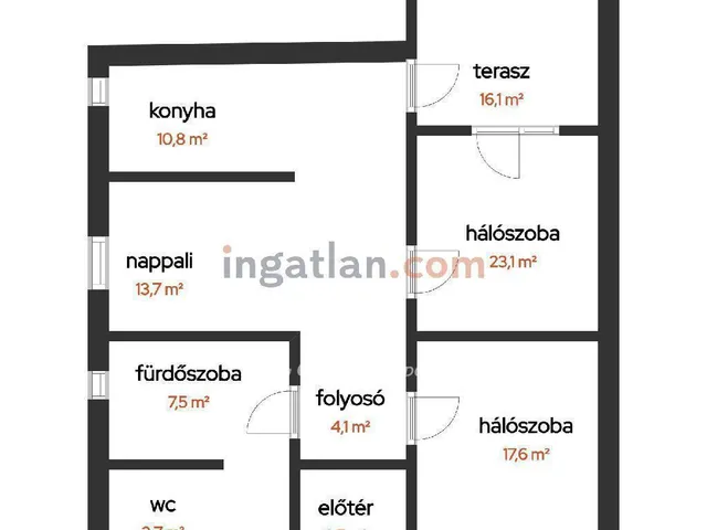 Eladó ház Kistokaj 90 nm