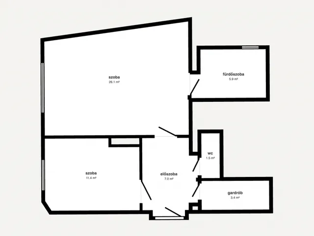 Eladó lakás Miskolc, Belváros 53 nm