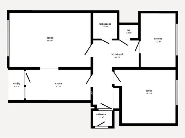 Eladó lakás Miskolc 61 nm