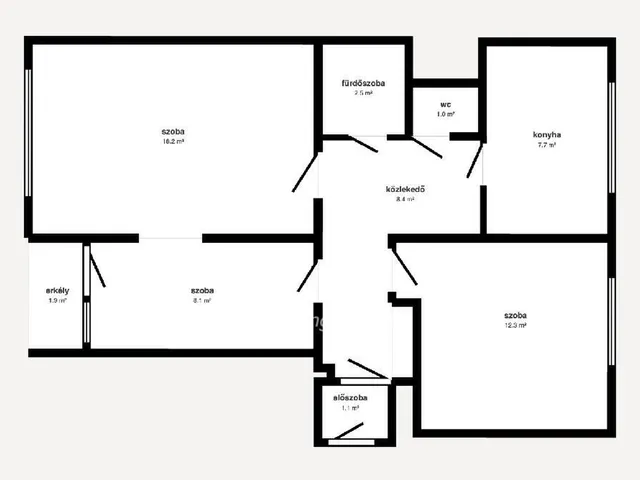 Eladó lakás Miskolc 61 nm