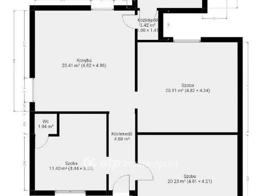 Eladó ház Tiszanána 155 nm