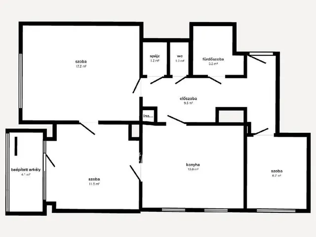 Eladó lakás Edelény 66 nm