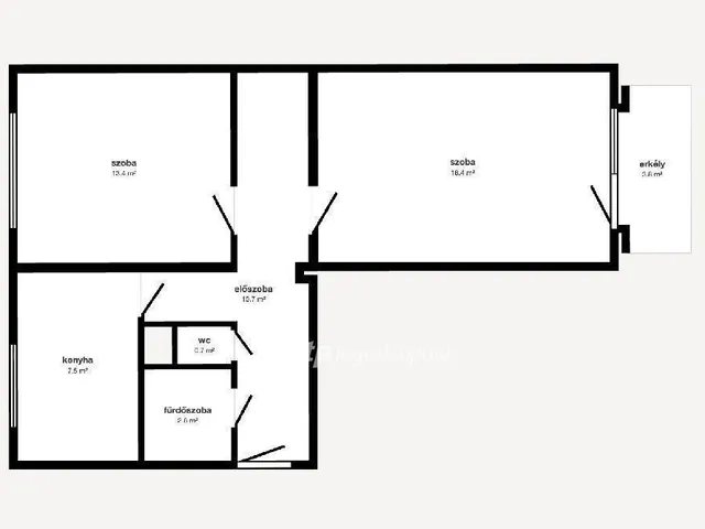 Eladó lakás Miskolc 55 nm