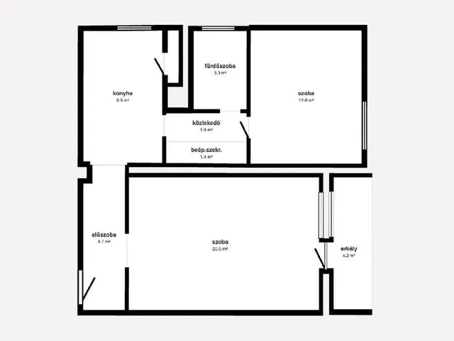 Eladó lakás Miskolc 57 nm