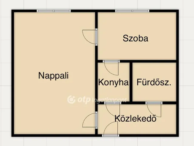 Eladó lakás Miskolc 35 nm