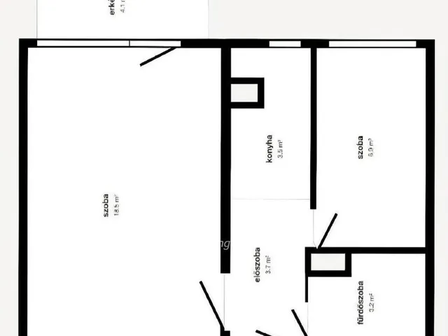 Eladó lakás Miskolc, Győri kapu 37 nm