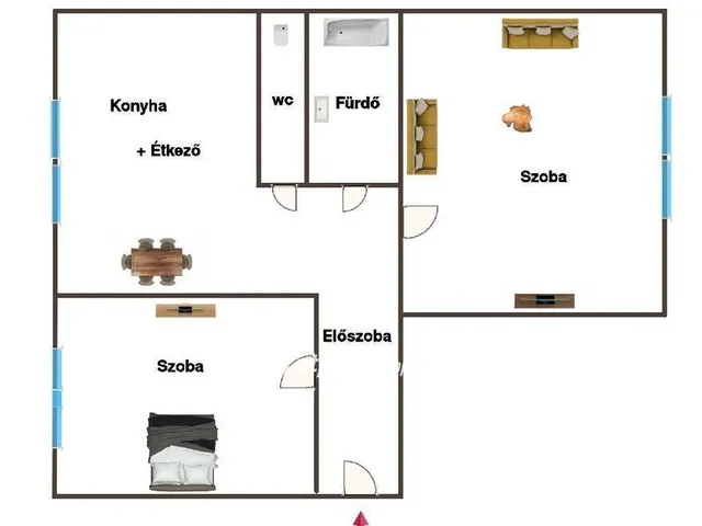 Eladó lakás Miskolc 51 nm