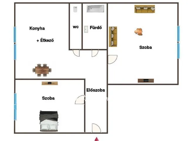 Eladó lakás Miskolc 51 nm