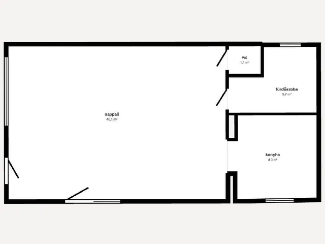 Eladó ház Miskolc 55 nm