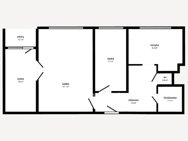 Eladó lakás Miskolc, Avas 54 nm