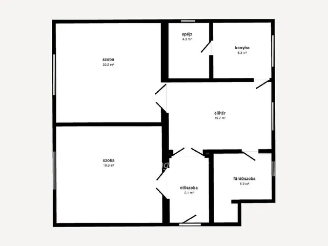 Eladó ház Taktaszada 80 nm