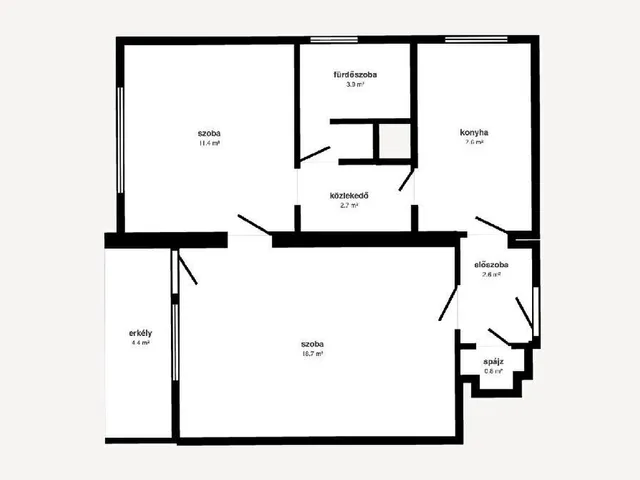 Eladó lakás Kazincbarcika 53 nm