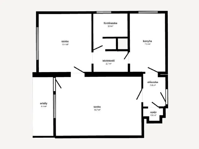 Eladó lakás Kazincbarcika 53 nm