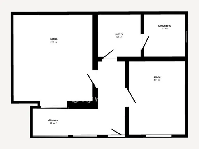 Eladó lakás Polgár 58 nm