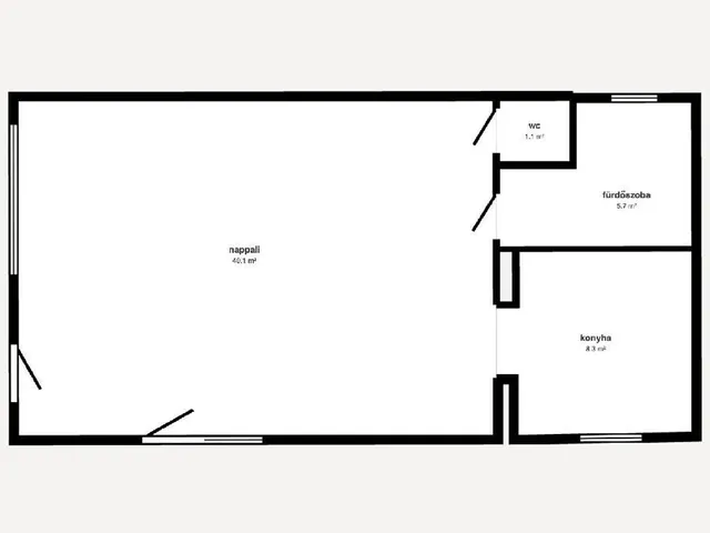 Eladó ház Miskolc 55 nm