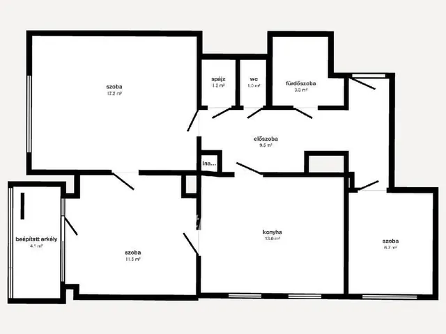 Eladó lakás Edelény 66 nm
