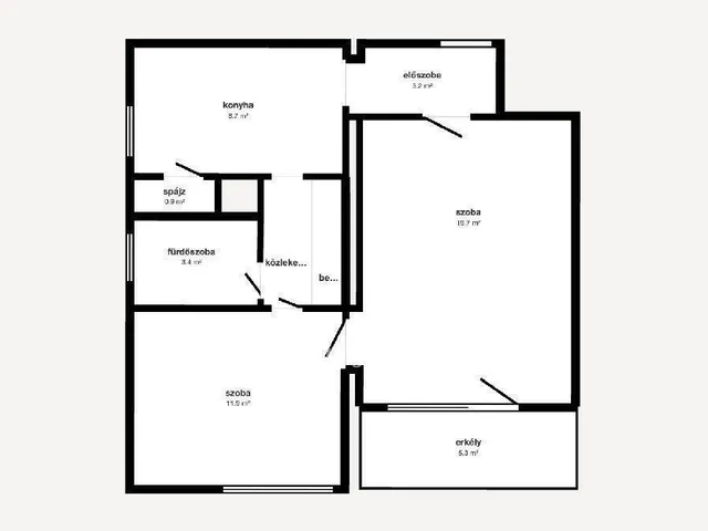 Eladó lakás Miskolc 52 nm