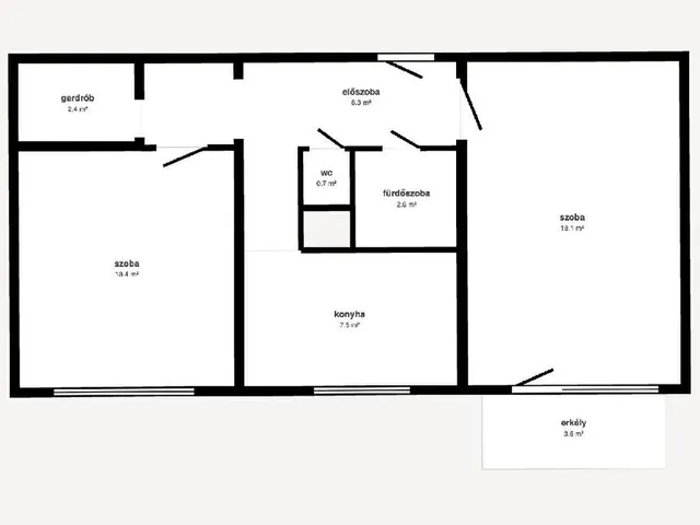 Eladó lakás Miskolc 53 nm