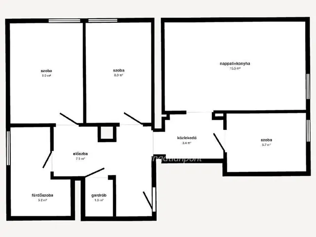 Eladó lakás Miskolc 55 nm