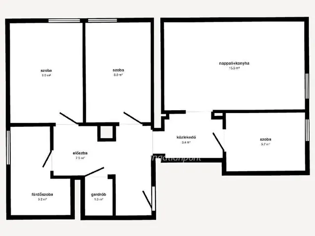 Eladó lakás Miskolc 55 nm