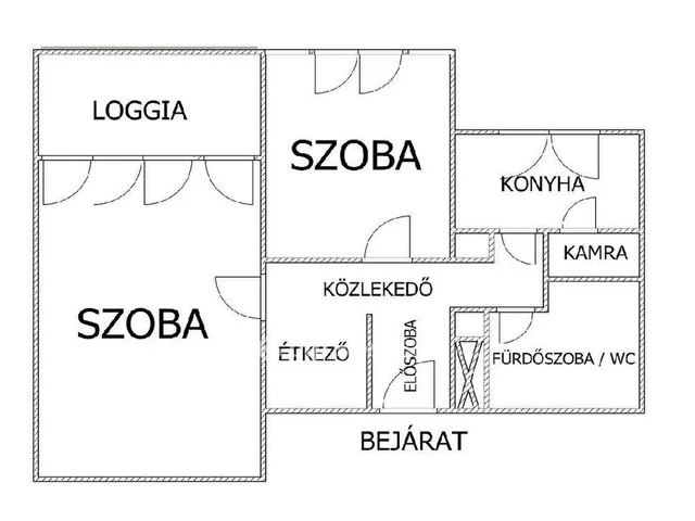 Eladó lakás Eger 54 nm