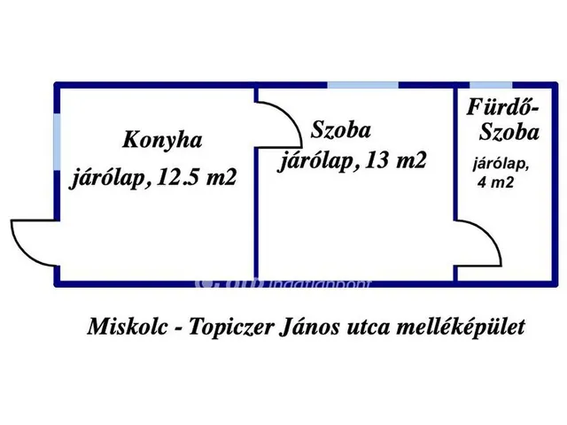 Eladó ház Miskolc 66 nm